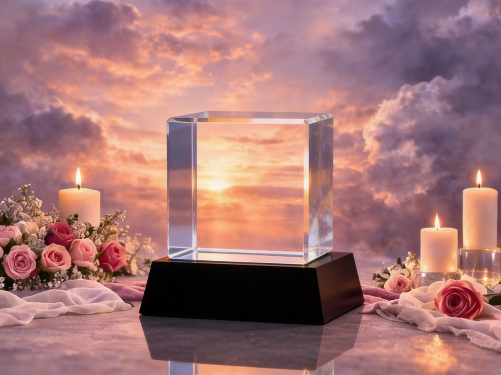Crystal Cube optical crystal display